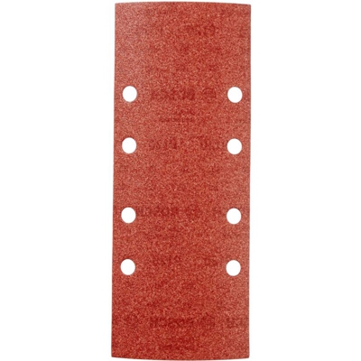 Bosch Accessories 2607017100 Carta abrasiva orbitale perforato Grana 120 (L x L) 230 mm x 93 mm 25 pz.