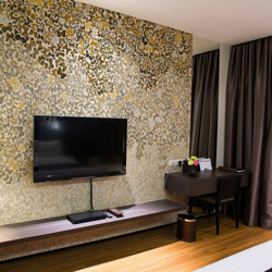 Fotomurale - Arte e farfalle - 200x154 en oferta