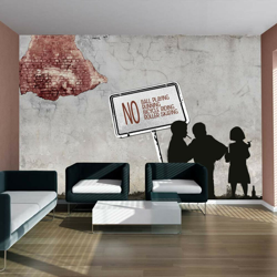 Fotomurale - NO ball playing... - 250x175 en oferta