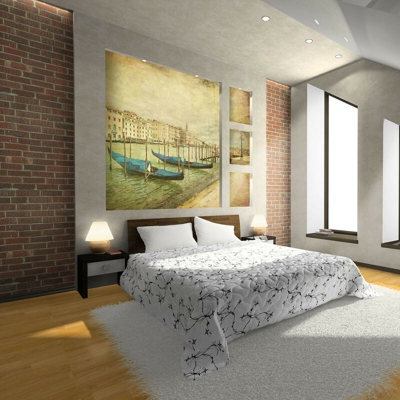 Artgeist - Fotomurale - Grand Canal, Venice (Vintage) - 350x270