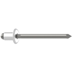 Rivet Acciaio Circolare Standard Flachkopf 4,8X10Mm (A 500) - Gesipa características