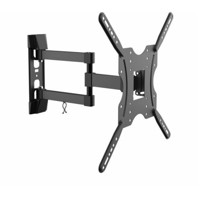 WT55TSE-059 - Supporto per monitor/TV Eco Swivel, 30KG INCLINABILI (3 PIVOTS) 32-55, Nero - Aisens