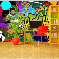 Artgeist - Fotomurale - Football Cup - 350x245 en oferta