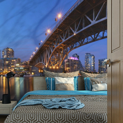 Artgeist - Fotomurale - Granville Bridge - Vancouver (Canada) - 350x270