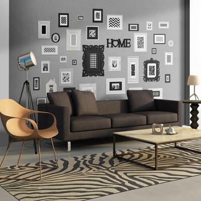 Artgeist - Fotomurale - Wall full of frames - 350x245