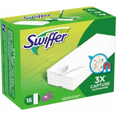 PANNI DI RICAMBIO RICARICA PER SCOPA 16 PANNI LAVANDA - Swiffer