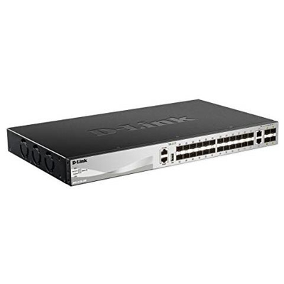 DGS-3130-30S Gestito L3 10G Ethernet (100/1000/10000) Nero, Grigio