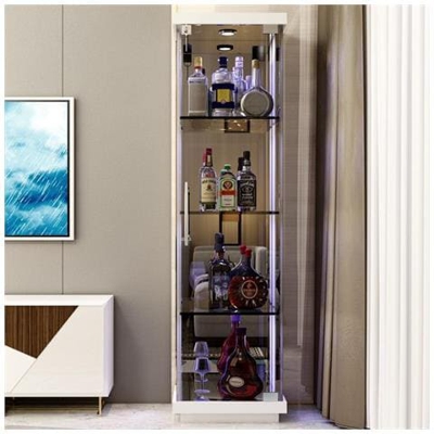 Vetrina Angolare In Vetro Per Vino / Casalinghi / Credenze Moderne Semplici Armadio One Piece [1 Porta-200004890]