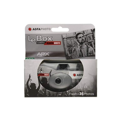 Agfaphoto - Agfa Photo LeBox bianco/nero con flash e fino a 36 immagini in bianco e nero