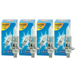Ecd Germany - 4x led lampada illumiazione lampadina alogena xenon faro auto macchina H1 55W12V características