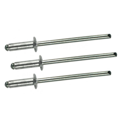 RIVETTI in ALLUMINIO 4,8x14 mm TESTA LARGA Conf. 250 Pz - Maurer características
