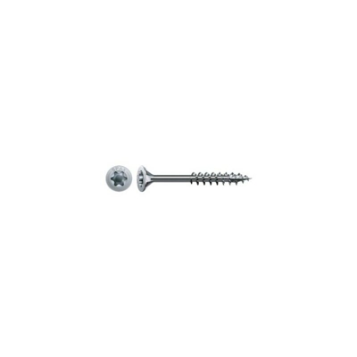 Viti Lotto 100 Torx Svasata In Acciaio Spax Testa, Diam.6 Mm X Mm L.80