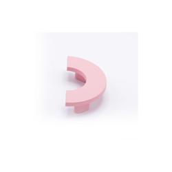 Maniglia Mezzatonda Con Vite Goffrato Rosa características