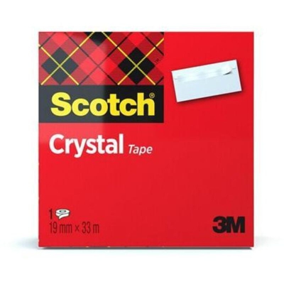 FT-5100-3060-2 7100027387 Nastro adesivo Scotch® Crystal Clear 600 Trasparente (L x L) 33 m x 19 mm 1 pz. - 3M