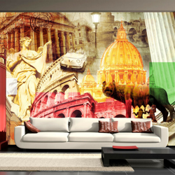 Fotomurale - Roma - collage - 250x175 en oferta
