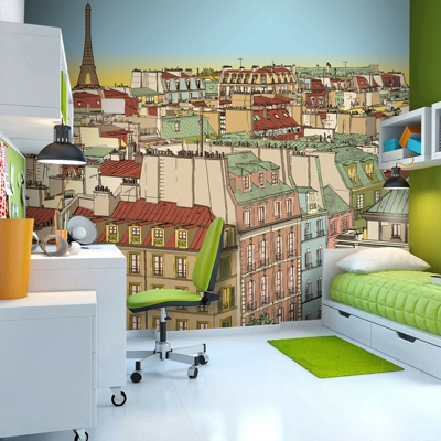 Fotomurale - Buongiorno Parigi! - 200x154