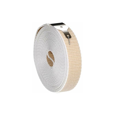 Schellenberg 34304 Kit di Riparazione cintino per tapparelle, Larghezza del Nastro 23 mm (Sistema Maxi), Lunghezza 4,3 m, Beige