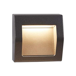 Searchlight Ankle - Applique Led Da Esterno Piccola Da Incasso Grigio Ip54 en oferta