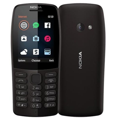 210 nero mobile gsm dual sim 2.4'' qvga 16mb radio fm camera vga - Nokia