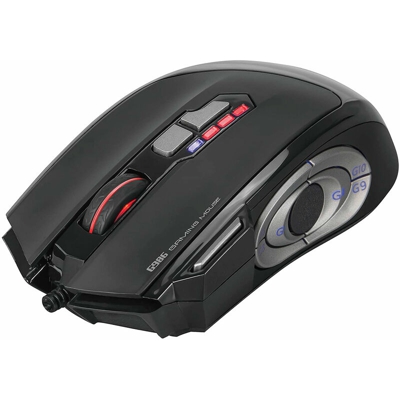 g986 nero mouse da gioco ha portato rgb usb 12 pulsanti 8000 dpi - Scorpion