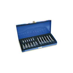 Emmecci - Serie inserti e chiavi esagonali da 19 Pz. Crom Vanadium precio