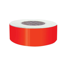 Nastro adesivo fluorescente ad alta visibilità rosso ? Larghezza - 50mm, Lunghezza - 1 metro - 3M en oferta