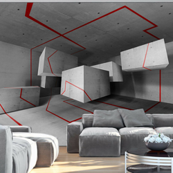 Artgeist - Fotomurale - Red trail - 350x245 precio