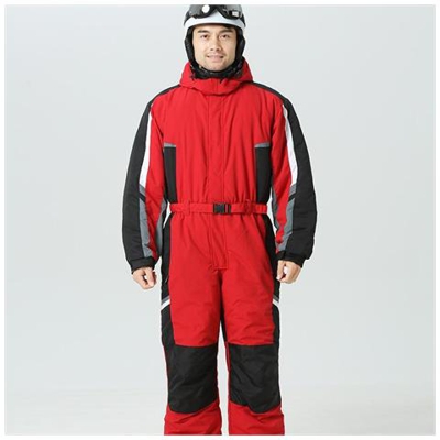Felpa Con Cappuccio Da Uomo Tuta Da Neve- Sport Inverno Uomo Tuta Da Sci In Pile Da Donna Abbigliamento Da Snowboard, Tute Da Neve Maschili Impermeabili Calde [ rosso / L-175]