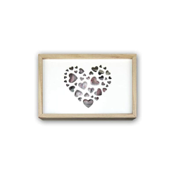 Zep CZ1268 - USB Love Box di legno con coperchio scorrevole in legno, colore white características