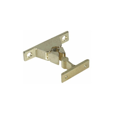 FERMAPORTA A PINZA ottonato - pz. 1