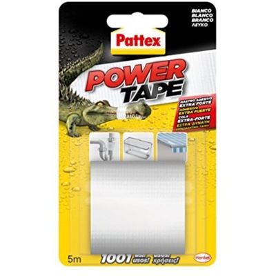 Nastro Adesivo Pattex Bianco Mm 50X5Mt (25198)