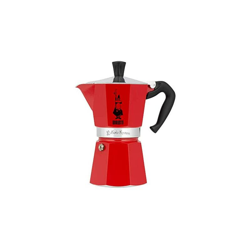 Bialetti Moka Express Red Moka Maker per espresso italiano, 6 tazze, alluminio, rosso precio
