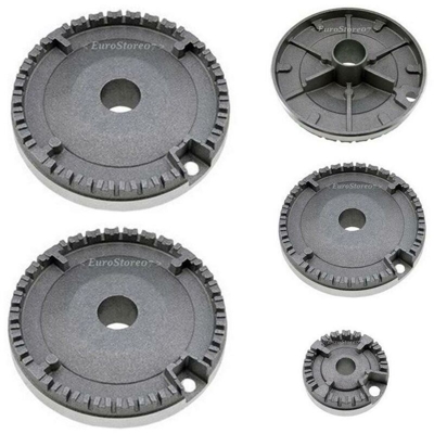 Ricel Sud - FRANKE NARDI BRUCIATORE - BRUCIATORI CUCINA A GAS 5 PZ 2 GRANDI 2 MEDI B 0239