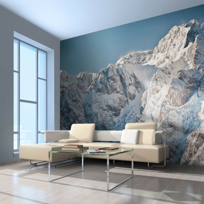 Artgeist - Fotomurale - Inverno nelle Alpi - 350x270