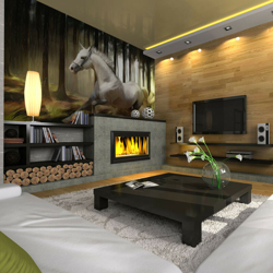 Fotomurale - Inseguimento bianco - 200x154 en oferta