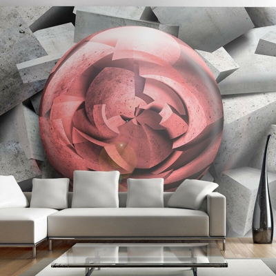 Artgeist - Fotomurale - Rosa di pietra - 350x245