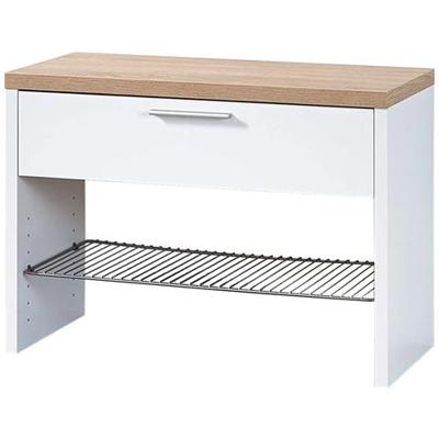 Scarpiera Top In Quercia Di Sonoma Bianco 3192-178