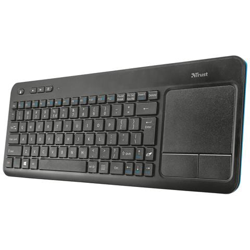 VEZA WIRELESS TOUCHPAD RF Wireless QWERTY Inglese Nero tastiera precio