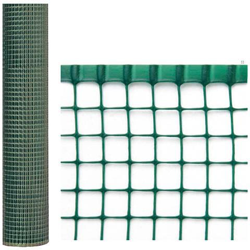 Rete Da Giardino Quadrata Maglia 20 Mm Rotolo Altezza 1 X 30 Metri Verde características