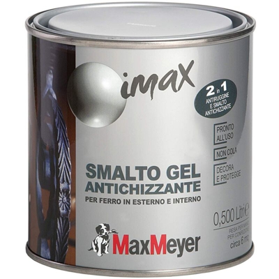 Cromology Italia Spa-c.i. - MaxMeyer Smalto antichizzante Antracite 0,5 l
