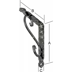 Staffa 200 Mm X 150 Mm Nero características
