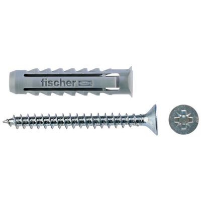 Tasselli In Nylon Con Vite Sx 10 S 25 Pz - Fischer