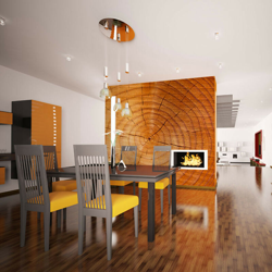 Artgeist - Fotomurale - Tronco d'albero con anelli annuali - 350x270 características