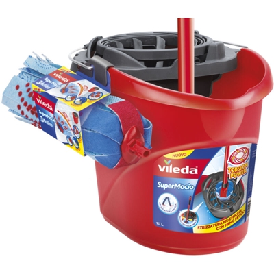 Supermocio Set Completo Con Manico E Fiocco 3Action Xl - Vileda