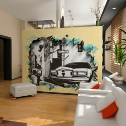 Fotomurale - Urban atmosphere - 250x193 en oferta