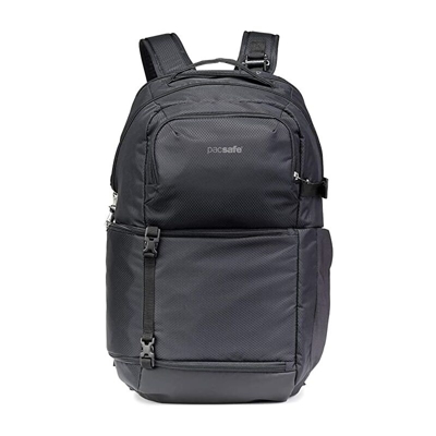 Pacsafe Camsafe X25 Anti-Theft Camera Backpack-Black, Zaino da viaggio