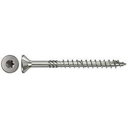 657124 Vite da legno 6 mm 100 mm TORX Acciaio inox A2 100 pz. - Fischer en oferta