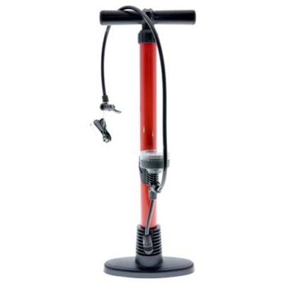 Pompa A Mano Per Bicicletta Bici Con Manometro Gonfia Ruota Gonfiabili (15568)