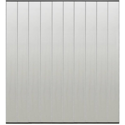 Zanzariera per Porta con 4 Sezioni a Rete Nera 240x240 cm - Nero - Vidaxl características