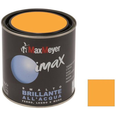 Max Meyer - Imax Smalto Acqua Brillante 500Ml Giallo Arancio